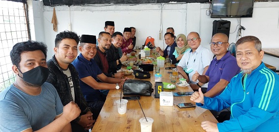 Syukuran HPN 2022, PWI Riau dan LAMR Kota Pekanbaru Sepakat Gelar Makan Behidang